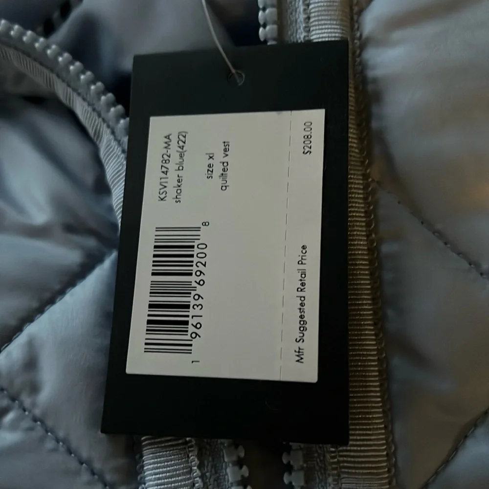 NWT Kate Spade New York Quilted Vest - Picture 2 of 5